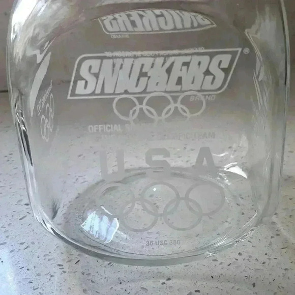 SNACK GLASS OFFICIAL FOOD SPONSOR OF THE 1992 U.S. OLYMPIC TEAM - Picture 5 of 7